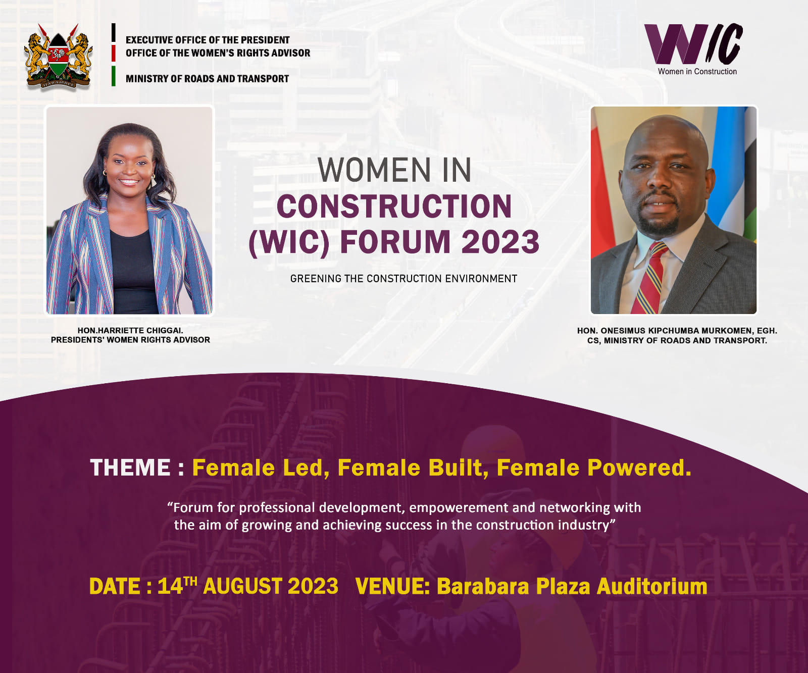 Women in Construction Forum 2023