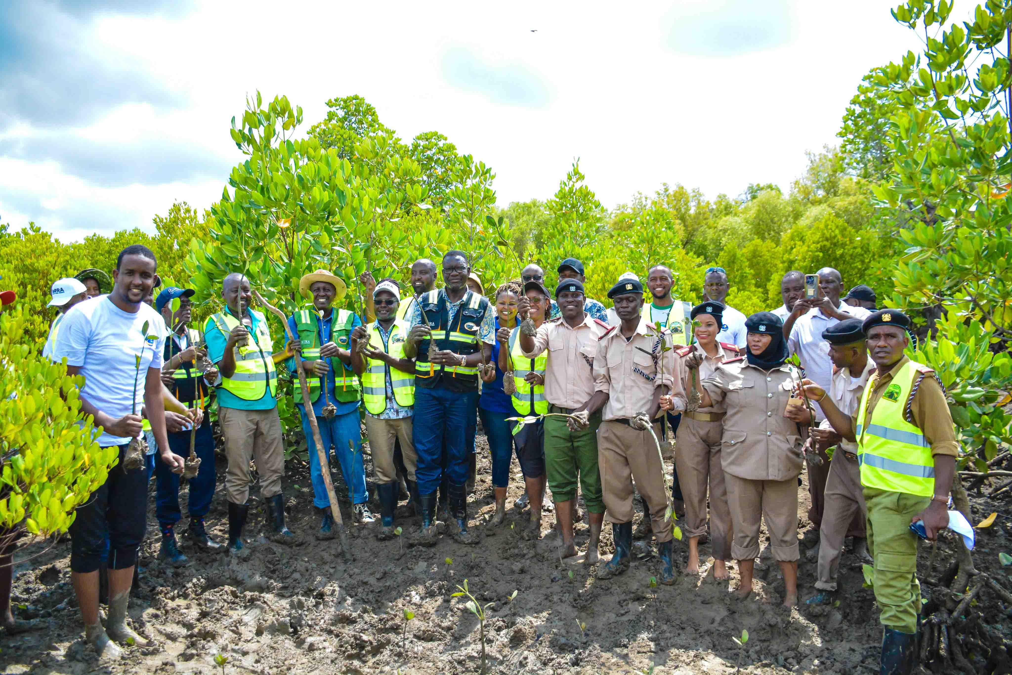 Cabinet Secretary Leads Tree Growing Exercise at Dongo Kundu Creek, Kwale County