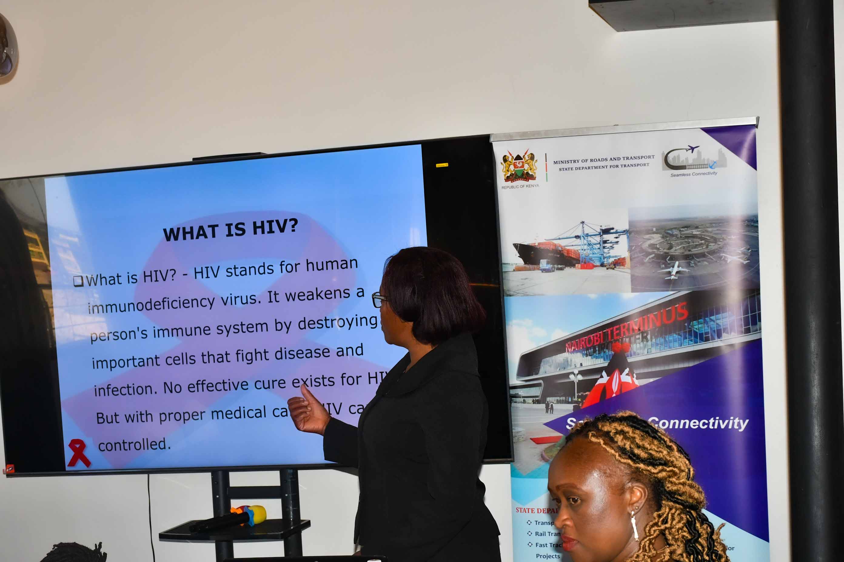 Promoting Wellbeing: State Department for Transport Workshop Tackles Mental Health and Preventing the Spread of HIV/AIDS and Non-Communicable Diseases
