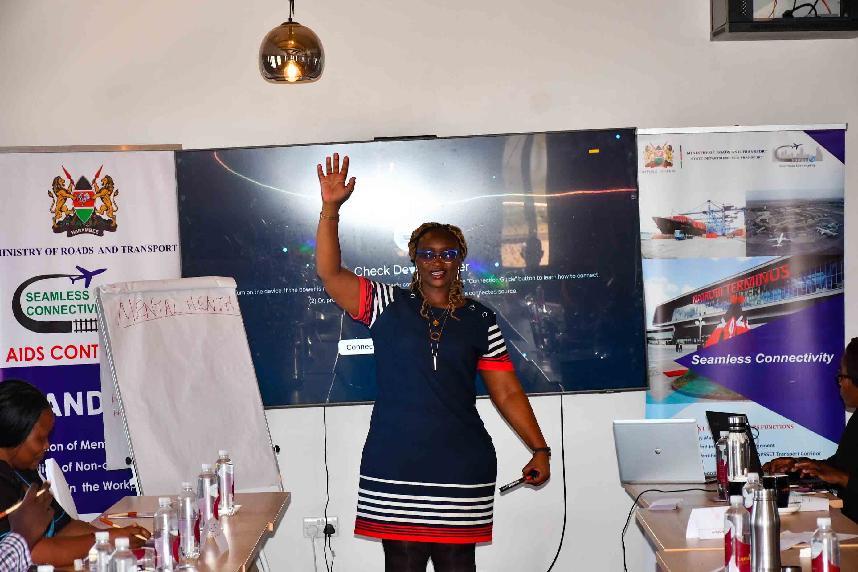 Promoting Wellbeing: State Department for Transport Workshop Tackles Mental Health and Preventing the Spread of HIV/AIDS and Non-Communicable Diseases