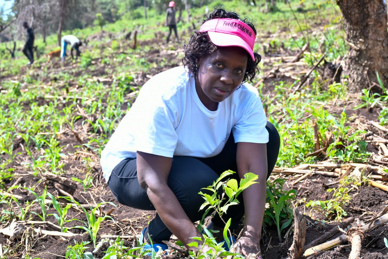 State Department Undertakes Tree Growing Activity in Lambwe Forest, Homabay County