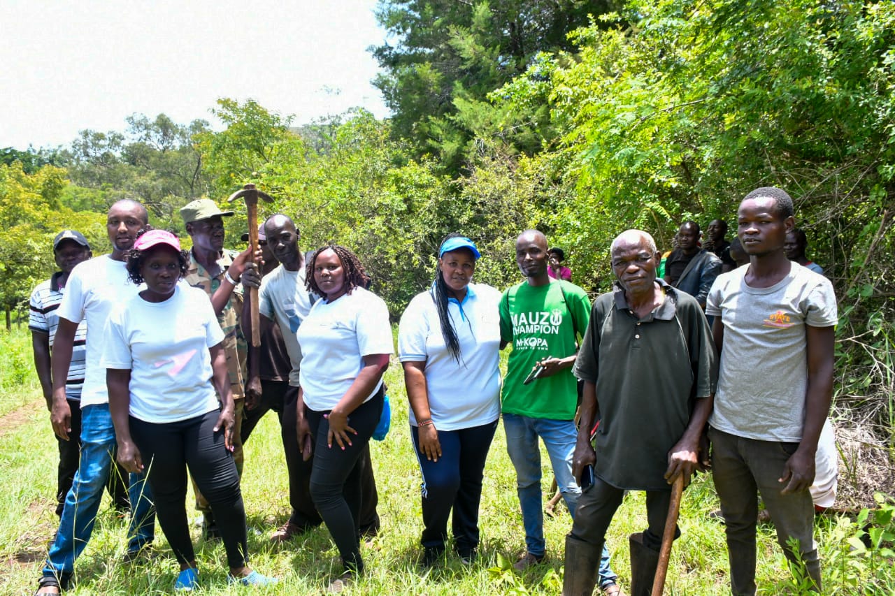 State Department Undertakes Tree Growing Activity in Lambwe Forest, Homabay County