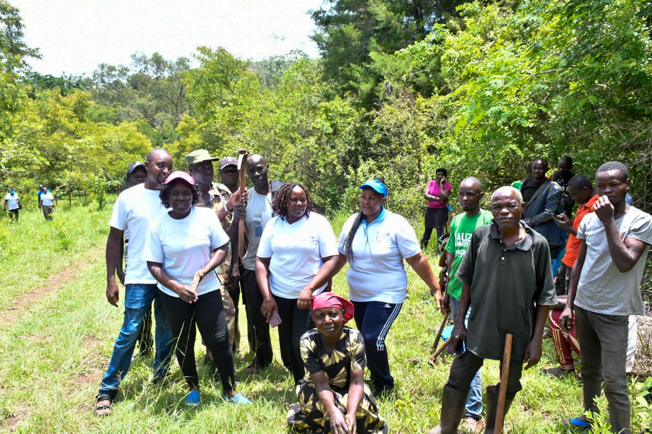 State Department Undertakes Tree Growing Activity in Lambwe Forest, Homabay County