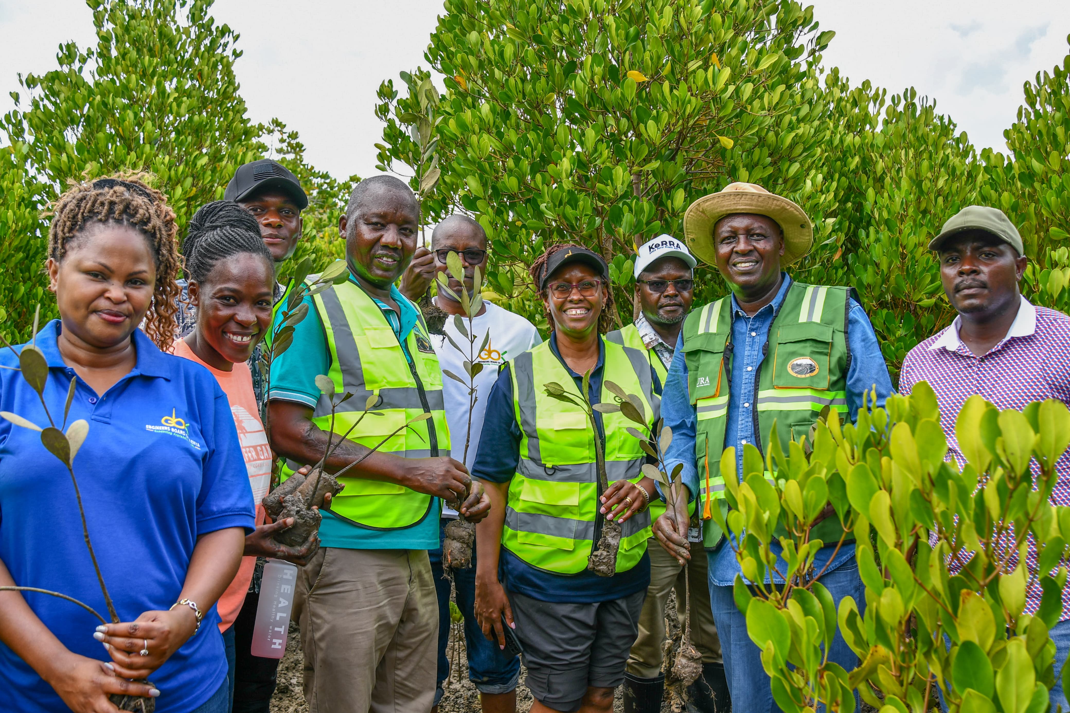 Cabinet Secretary Leads Tree Growing Exercise at Dongo Kundu Creek, Kwale County