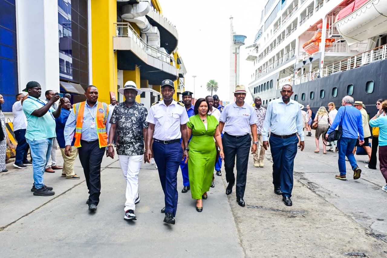 2026 Cruise Ship Tourism on the rise as MV Azamara Docks at Mombasa Port.