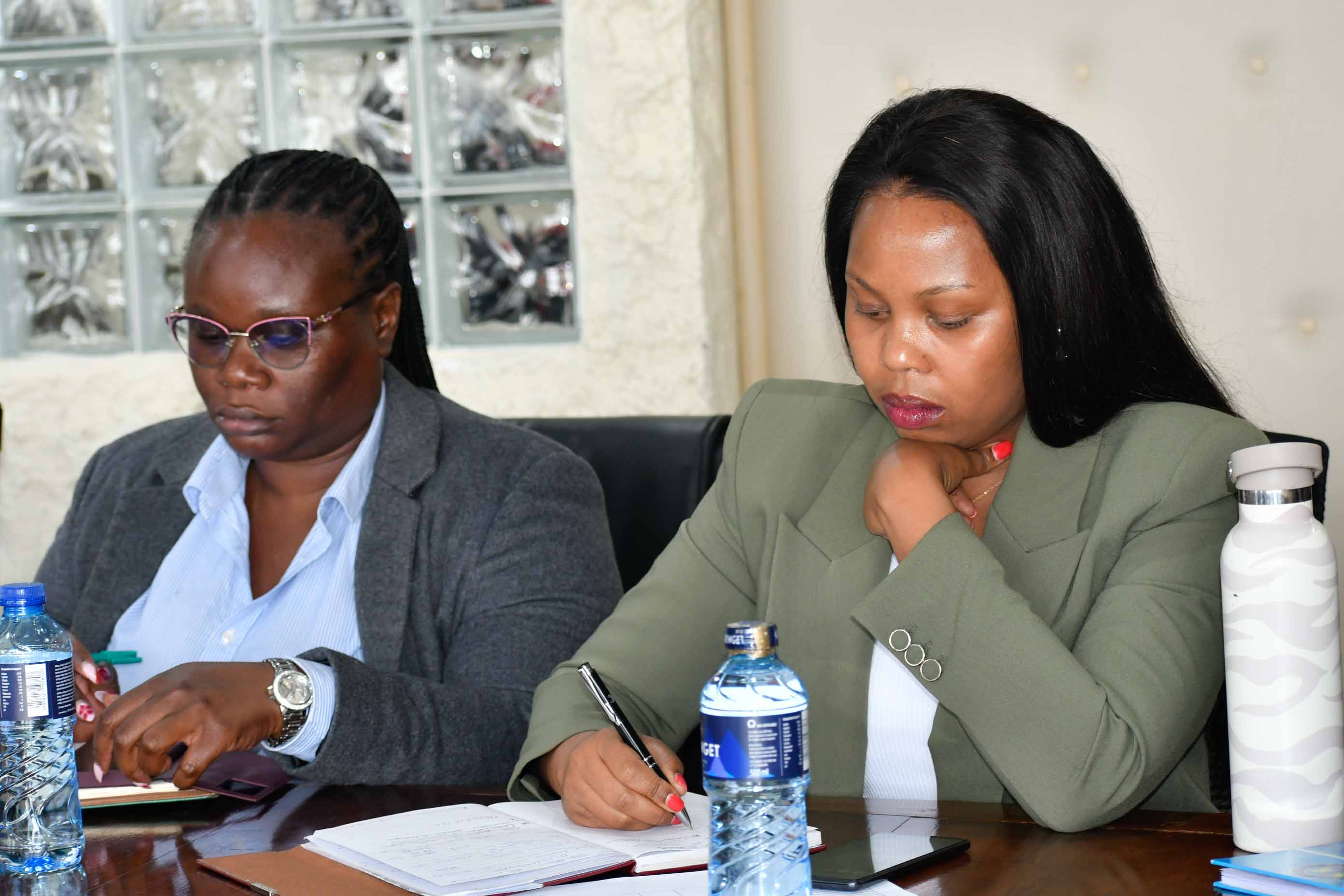 PS Teresia Mbaika Pays Courtesy Call to PS Mohamed Daghar