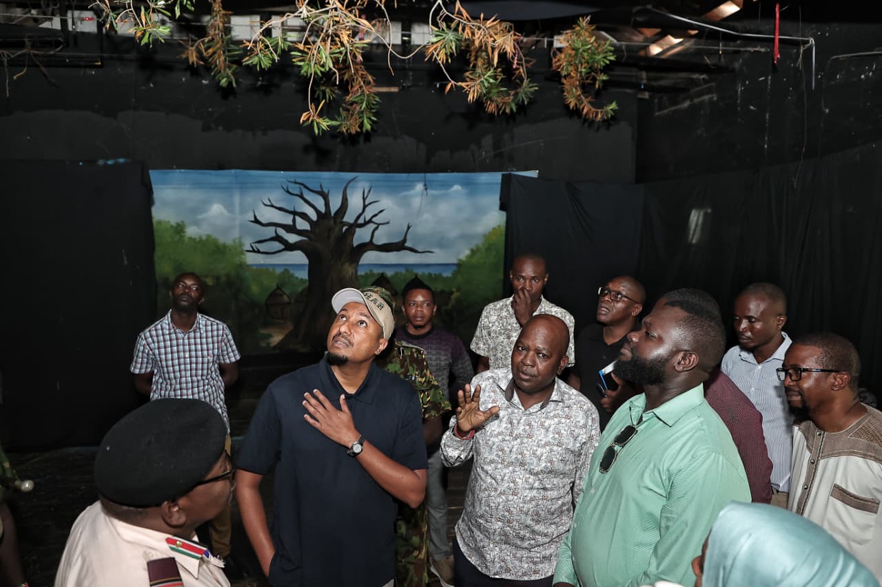 PS Transport,MD KR,Mvita MP, Senator Mombasa and Officials of Little Theatre Club