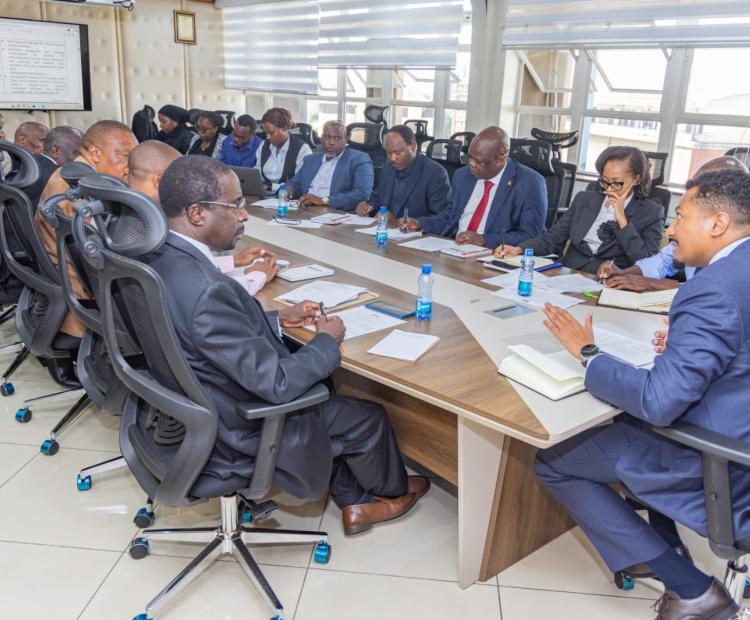 Transport P.S. Holds Consultative Meeting with Federation of Public Transport Sector Members